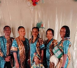 Mrs Akinola with MGS Staffs